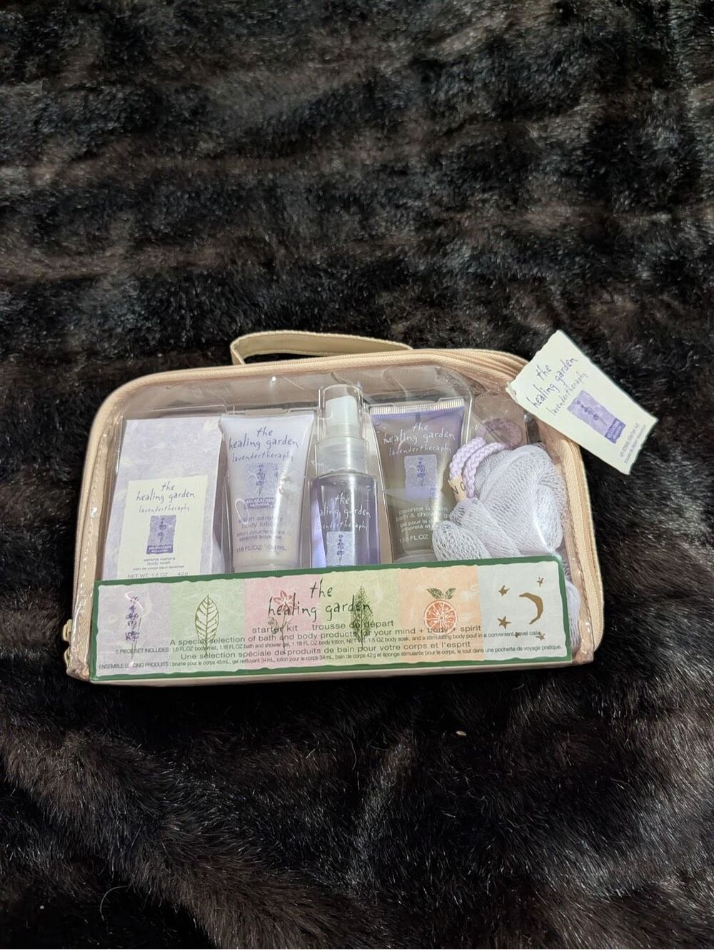The Healing Garden Lavender Therapy Un Stress Starter Kit Gift Set. Vintage New